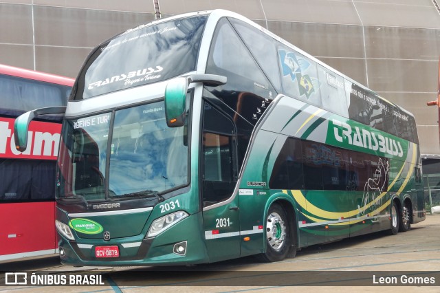 Transbuss 2031 na cidade de Cuiabá, Mato Grosso, Brasil, por Leon Gomes. ID da foto: 10947675.