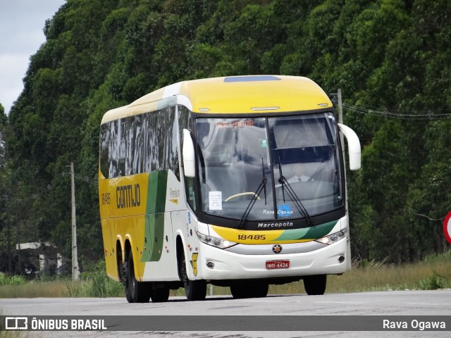 Empresa Gontijo de Transportes 18485 na cidade de Vitória da Conquista, Bahia, Brasil, por Rava Ogawa. Número da foto: #10951263.