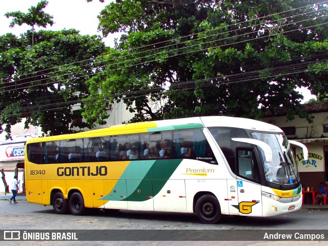 Empresa Gontijo de Transportes 18340 na cidade de Pirapora, Minas Gerais, Brasil, por Andrew Campos. Número da foto: #10951272.