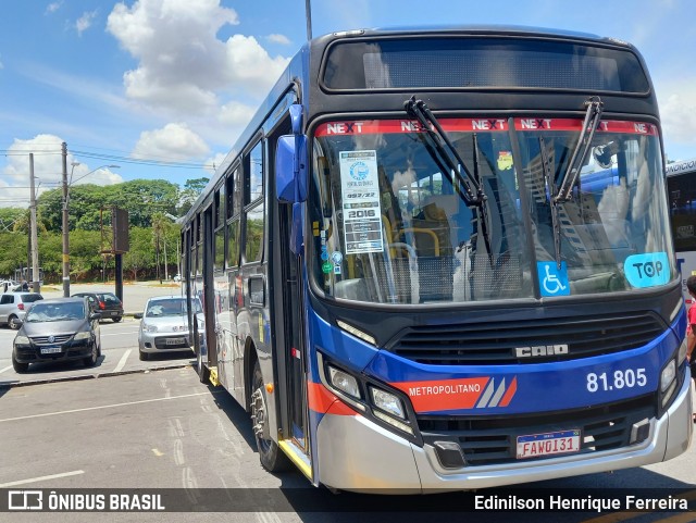 Next Mobilidade - ABC Sistema de Transporte 81.805 na cidade de Barueri, São Paulo, Brasil, por Edinilson Henrique Ferreira. ID da foto: 10950250.