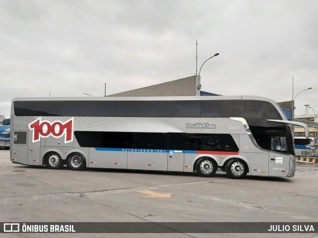 Auto Viação 1001 218307 na cidade de São Paulo, São Paulo, Brasil, por JULIO SILVA. Número da foto: #10949890.