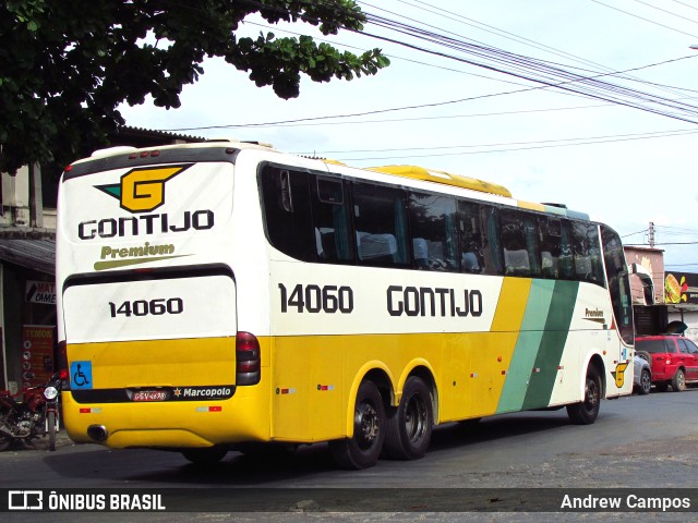 Empresa Gontijo de Transportes 14060 na cidade de Pirapora, Minas Gerais, Brasil, por Andrew Campos. ID da foto: 10951265.