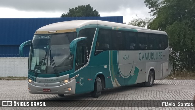 Auto Viação Camurujipe 4043 na cidade de Cruz das Almas, Bahia, Brasil, por Flávio  Santos. Número da foto: #10950304.