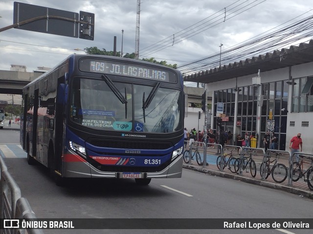 Next Mobilidade - ABC Sistema de Transporte 81.351 na cidade de Santo André, São Paulo, Brasil, por Rafael Lopes de Oliveira. ID da foto: 10952030.