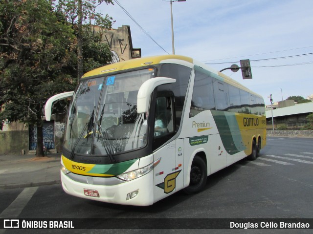 Empresa Gontijo de Transportes 18405 na cidade de Belo Horizonte, Minas Gerais, Brasil, por Douglas Célio Brandao. ID da foto: 10951053.