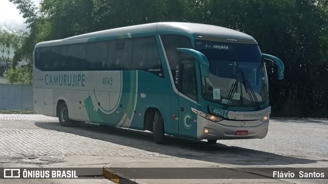 Auto Viação Camurujipe 4043 na cidade de Cruz das Almas, Bahia, Brasil, por Flávio  Santos. Número da foto: #10950259.