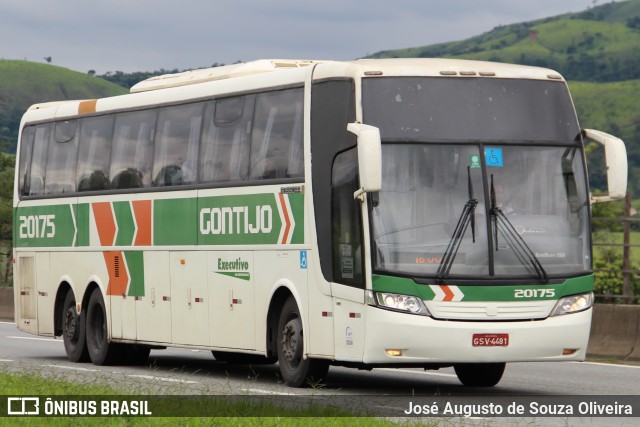 Empresa Gontijo de Transportes 20175 na cidade de Roseira, São Paulo, Brasil, por José Augusto de Souza Oliveira. ID da foto: 10952178.