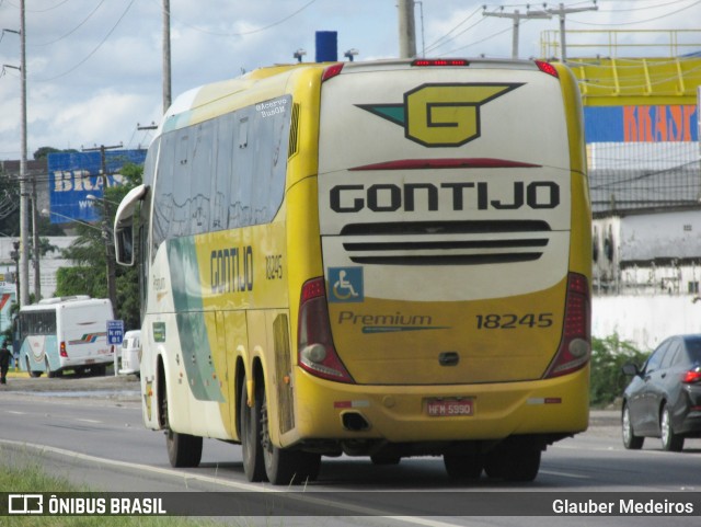 Empresa Gontijo de Transportes 18245 na cidade de Jaboatão dos Guararapes, Pernambuco, Brasil, por Glauber Medeiros. Número da foto: #10951570.