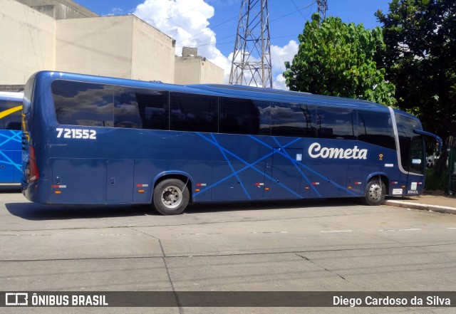 Viação Cometa 721552 na cidade de São Paulo, São Paulo, Brasil, por Diego Cardoso da Silva. Número da foto: #10950495.
