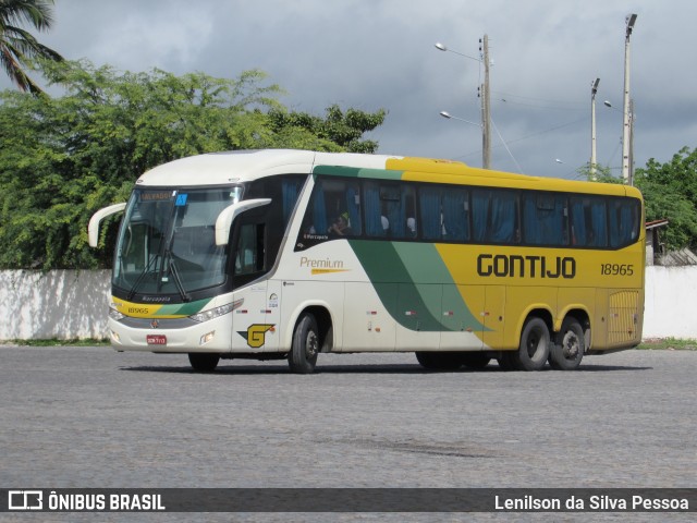 Empresa Gontijo de Transportes 18965 na cidade de Caruaru, Pernambuco, Brasil, por Lenilson da Silva Pessoa. Número da foto: #10951091.