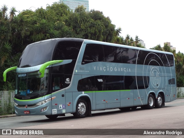 Viação Garcia 8633 na cidade de Curitiba, Paraná, Brasil, por Alexandre Rodrigo. Número da foto: #10950926.