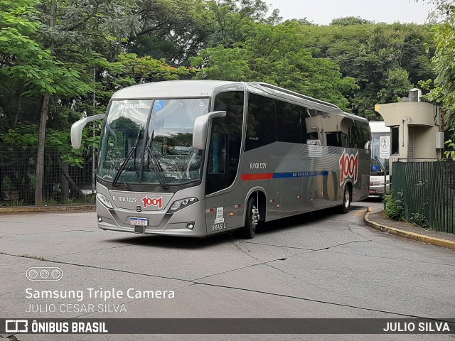 Auto Viação 1001 RJ 108.1229 na cidade de São Paulo, São Paulo, Brasil, por JULIO SILVA. ID da foto: 10949904.