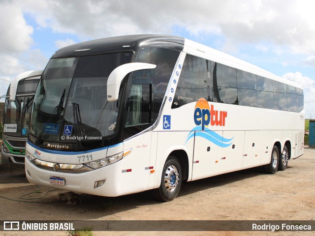 EPTur Turismo 7711 na cidade de Messias, Alagoas, Brasil, por Rodrigo Fonseca. Número da foto: #10949721.