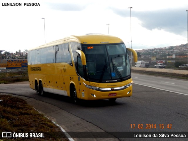 Viação Itapemirim 60095 na cidade de Caruaru, Pernambuco, Brasil, por Lenilson da Silva Pessoa. ID da foto: 10950697.