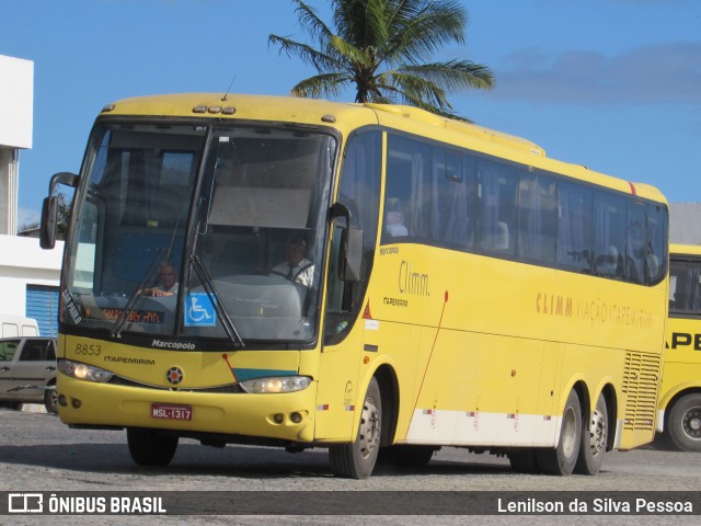 Viação Itapemirim 8853 na cidade de Caruaru, Pernambuco, Brasil, por Lenilson da Silva Pessoa. ID da foto: 10954077.