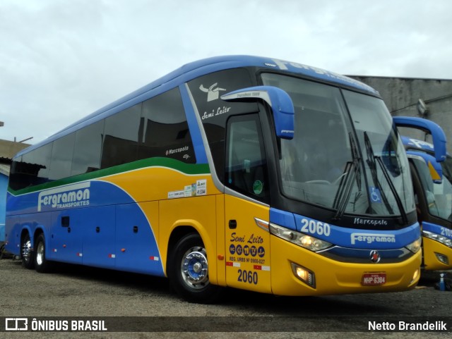 Fergramon Transportes 2060 na cidade de Curitiba, Paraná, Brasil, por Netto Brandelik. Número da foto: #10953594.