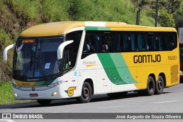 Empresa Gontijo de Transportes 19220 na cidade de Piraí, Rio de Janeiro, Brasil, por José Augusto de Souza Oliveira. Número da foto: #10954041.