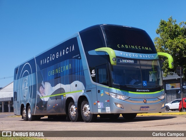 Viação Garcia 8675 na cidade de Cascavel, Paraná, Brasil, por Carlos Campos. Número da foto: #10952807.