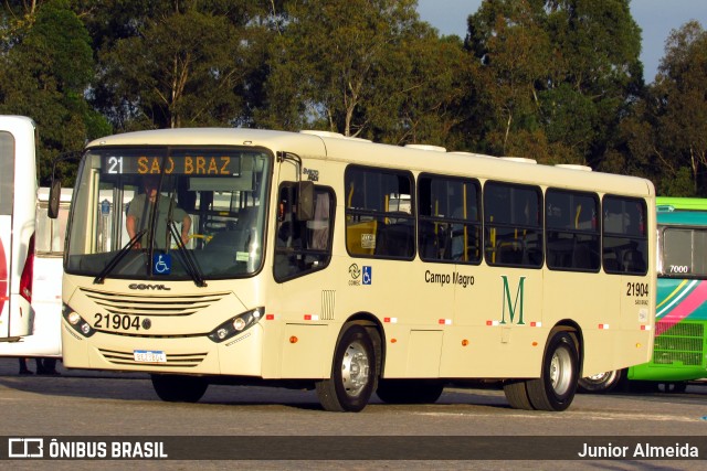 Auto Viação São Braz 21904 na cidade de Curitiba, Paraná, Brasil, por Junior Almeida. ID da foto: 10953914.