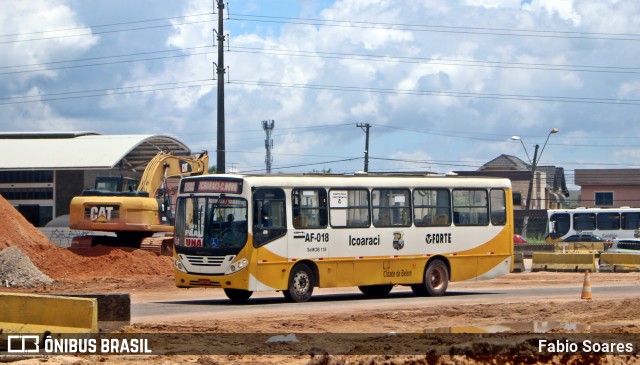 Viação Forte AF-018 na cidade de Ananindeua, Pará, Brasil, por Fabio Soares. ID da foto: 10953667.