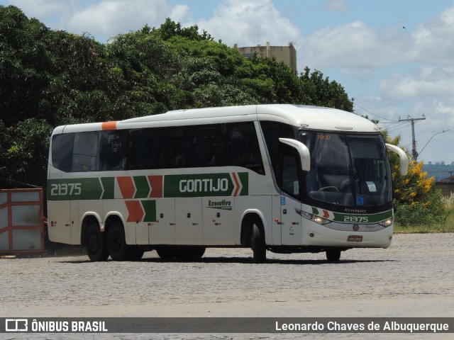 Empresa Gontijo de Transportes 21375 na cidade de Vitória da Conquista, Bahia, Brasil, por Leonardo Chaves de Albuquerque. ID da foto: 10953629.