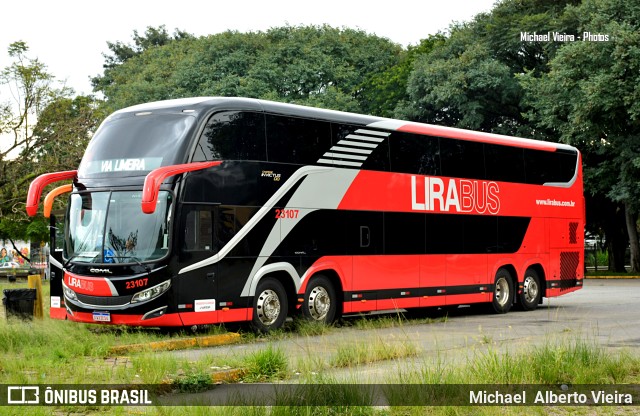 Lirabus 23107 na cidade de São Paulo, São Paulo, Brasil, por Michael  Alberto Vieira. Número da foto: #10955454.