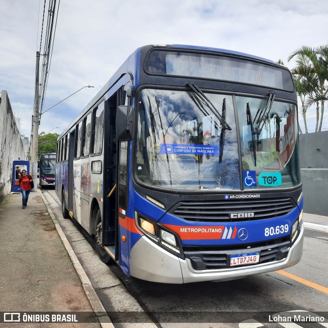 Next Mobilidade - ABC Sistema de Transporte 80.639 na cidade de São Caetano do Sul, São Paulo, Brasil, por Lohan Mariano. ID da foto: 10954215.