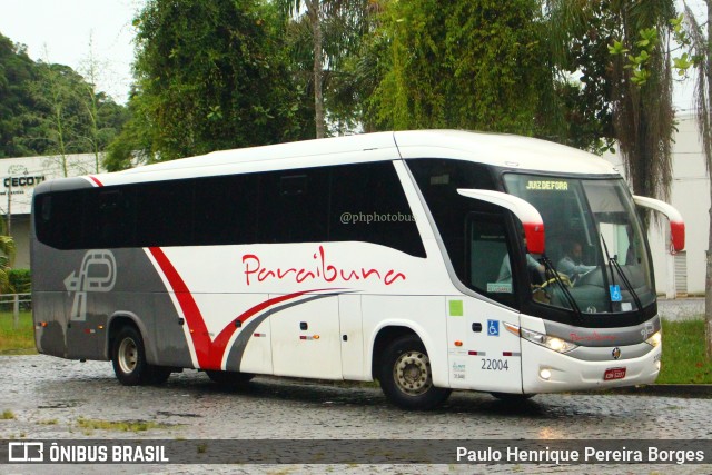 Paraibuna Transportes 22004 na cidade de Juiz de Fora, Minas Gerais, Brasil, por Paulo Henrique Pereira Borges. Número da foto: #10953317.