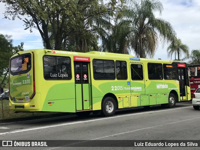 Santo Antônio Transportes Niterói 2.2.015 na cidade de Niterói, Rio de Janeiro, Brasil, por Luiz Eduardo Lopes da Silva. ID da foto: 10955326.