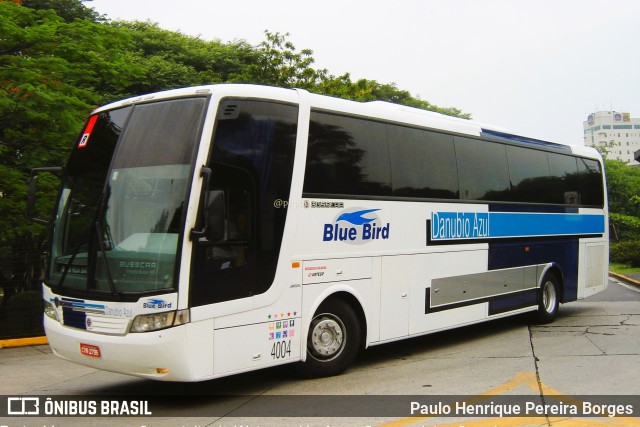 VIDA - Viação Danúbio Azul 4004 na cidade de São Paulo, São Paulo, Brasil, por Paulo Henrique Pereira Borges. Número da foto: #10953306.