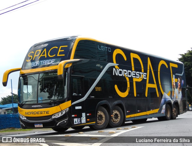 Expresso Nordeste 5991 na cidade de São Paulo, São Paulo, Brasil, por Luciano Ferreira da Silva. Número da foto: #10954222.