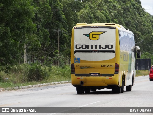 Empresa Gontijo de Transportes 14595 na cidade de Vitória da Conquista, Bahia, Brasil, por Rava Ogawa. ID da foto: 10956910.