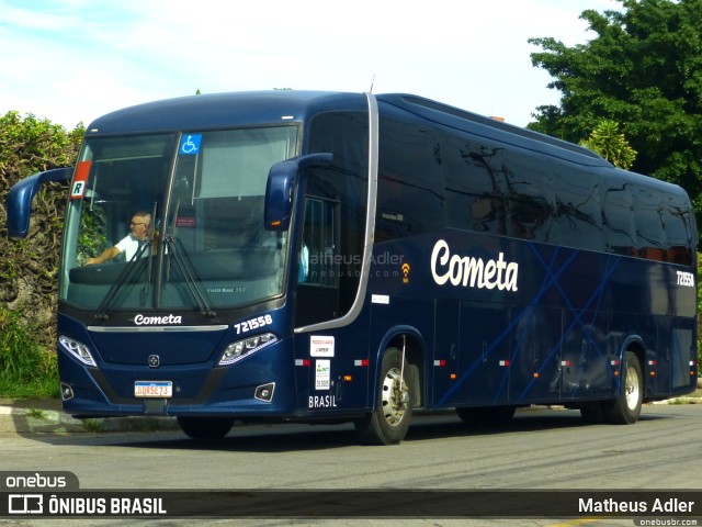 Viação Cometa 721558 na cidade de São Paulo, São Paulo, Brasil, por Matheus Adler. ID da foto: 10957435.