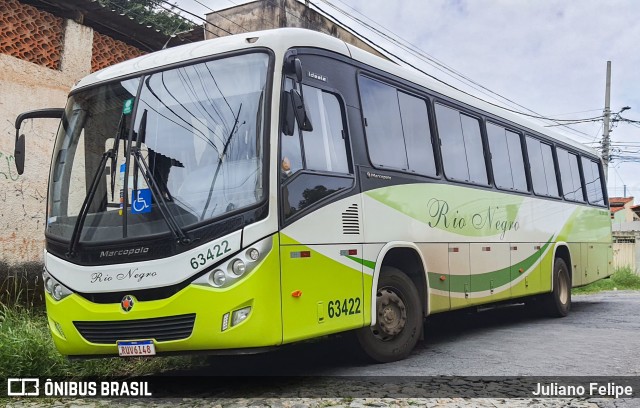 Rio Negro Fretamento e Turismo 63422 na cidade de Belo Horizonte, Minas Gerais, Brasil, por Juliano Felipe. Número da foto: #10955703.