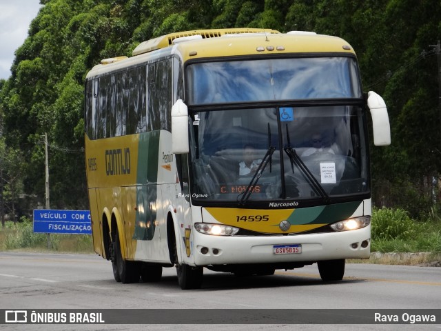 Empresa Gontijo de Transportes 14595 na cidade de Vitória da Conquista, Bahia, Brasil, por Rava Ogawa. ID da foto: 10956906.