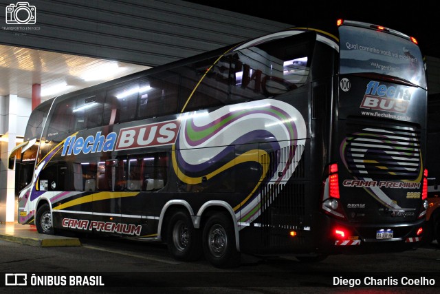 Flecha Bus 9966 na cidade de Sombrio, Santa Catarina, Brasil, por Diego Charlis Coelho. ID da foto: 10956459.