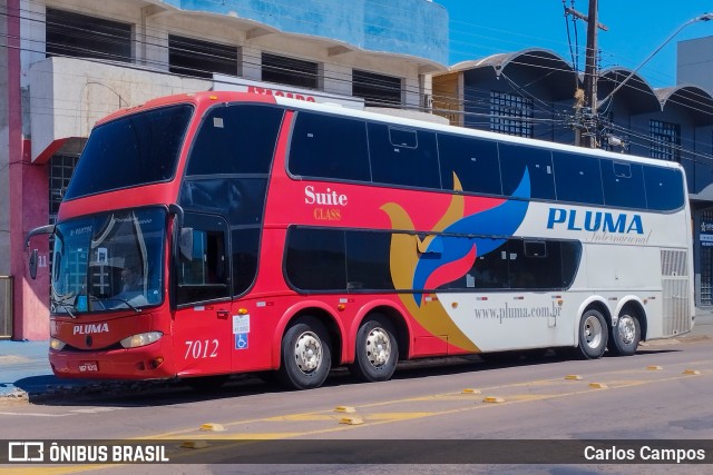 Pluma Conforto e Turismo 7012 na cidade de Cascavel, Paraná, Brasil, por Carlos Campos. ID da foto: 10955728.