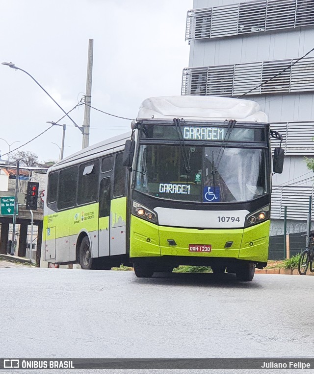 Auto Omnibus Floramar 10794 na cidade de Belo Horizonte, Minas Gerais, Brasil, por Juliano Felipe. Número da foto: #10955704.