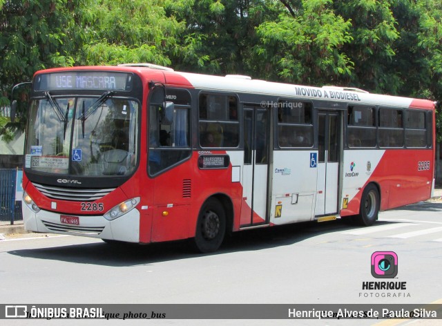 Expresso CampiBus 2285 na cidade de Campinas, São Paulo, Brasil, por Henrique Alves de Paula Silva. Número da foto: #10955569.