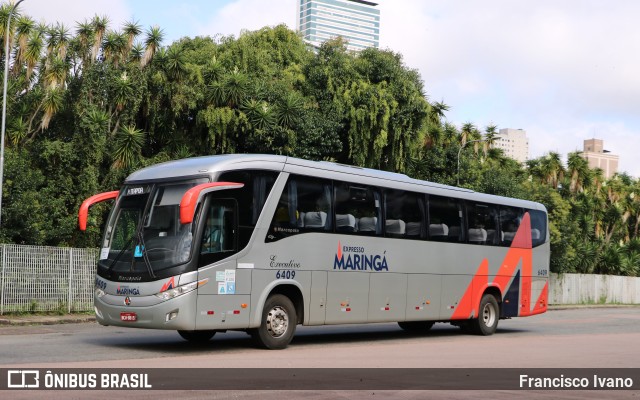 Expresso Maringá 6409 na cidade de Curitiba, Paraná, Brasil, por Francisco Ivano. ID da foto: 10957904.