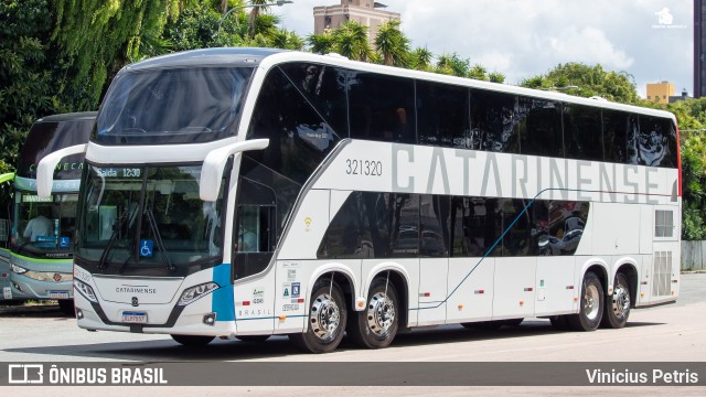 Auto Viação Catarinense 321320 na cidade de Curitiba, Paraná, Brasil, por Vinicius Petris. ID da foto: 10957260.