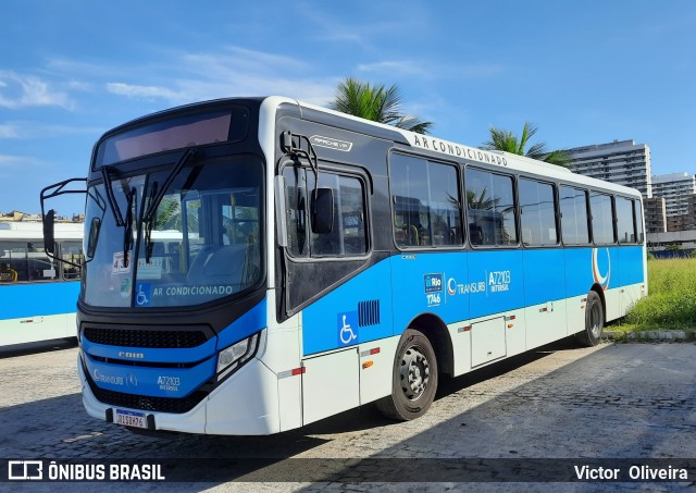 Transurb A72103 na cidade de Rio de Janeiro, Rio de Janeiro, Brasil, por Victor  Oliveira. Número da foto: #10955487.