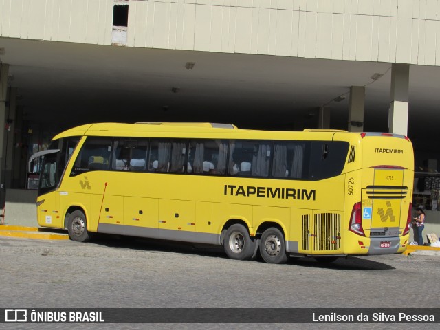 Viação Itapemirim 60725 na cidade de Caruaru, Pernambuco, Brasil, por Lenilson da Silva Pessoa. Número da foto: #10957933.