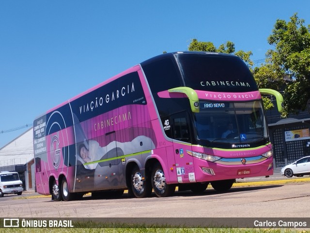 Viação Garcia 8745 na cidade de Cascavel, Paraná, Brasil, por Carlos Campos. Número da foto: #10955724.