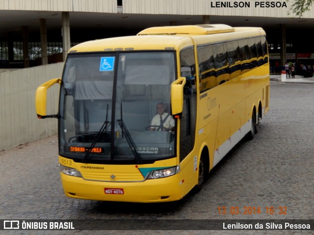 Viação Itapemirim 9513 na cidade de Caruaru, Pernambuco, Brasil, por Lenilson da Silva Pessoa. ID da foto: 10957783.