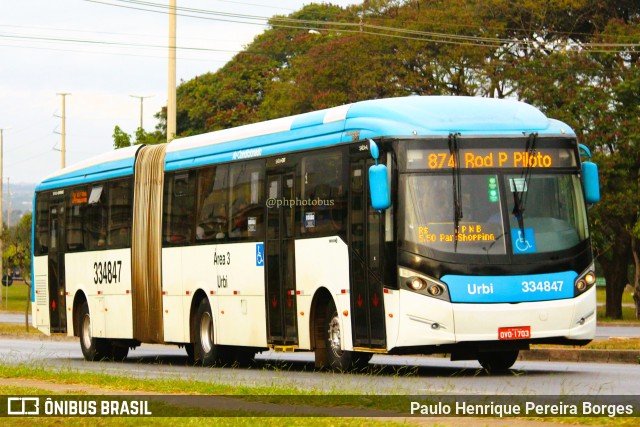 Urbi Mobilidade Urbana 334847 na cidade de Brasília, Distrito Federal, Brasil, por Paulo Henrique Pereira Borges. Número da foto: #10958773.