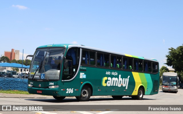 Auto Viação Cambuí 206 na cidade de São Paulo, São Paulo, Brasil, por Francisco Ivano. ID da foto: 10959016.