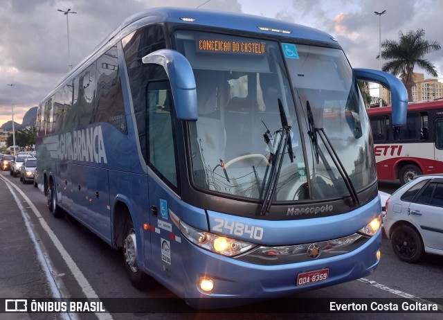Viação Águia Branca 24840 na cidade de Cariacica, Espírito Santo, Brasil, por Everton Costa Goltara. Número da foto: #10959854.