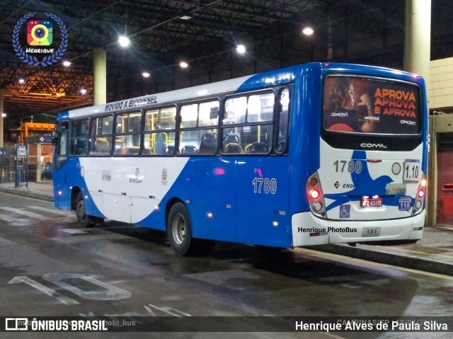 VB Transportes e Turismo 1780 na cidade de Campinas, São Paulo, Brasil, por Henrique Alves de Paula Silva. Número da foto: #10958207.