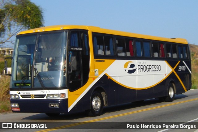 Viação Progresso 29140 na cidade de Barra do Piraí, Rio de Janeiro, Brasil, por Paulo Henrique Pereira Borges. Número da foto: #10958723.